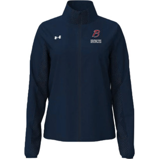 UA Women's Squad 3.0 Full Zip Warmup Jacket